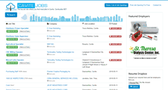 Desktop Screenshot of cavitejobs.net