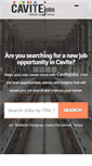 Mobile Screenshot of cavitejobs.com